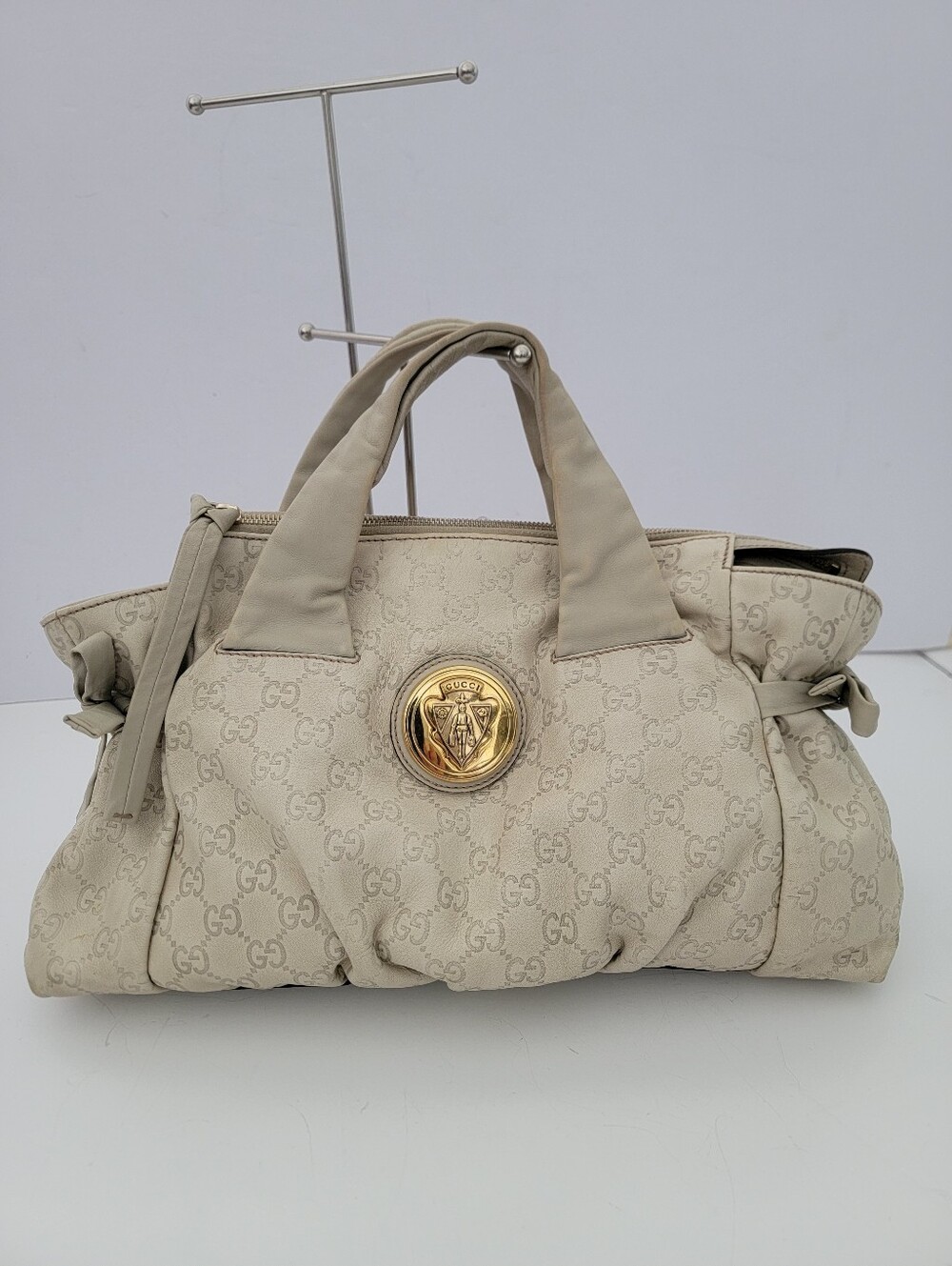 Gucci Guccissima Hysteria Leather Handbag